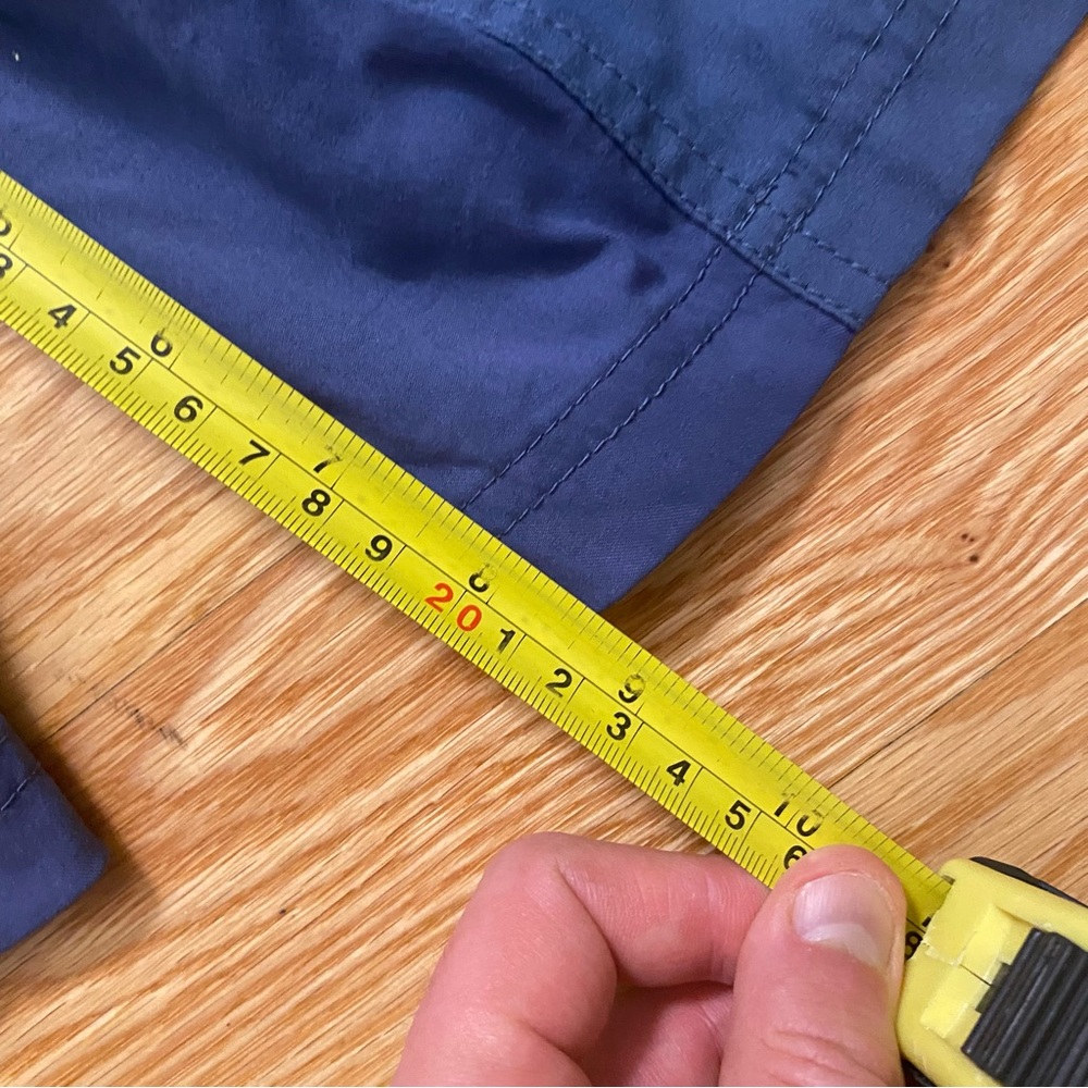 Columbia PFG omni shade fishing shorts cargo shorts blue 9 inch inseam 32 - Picture 11 of 11